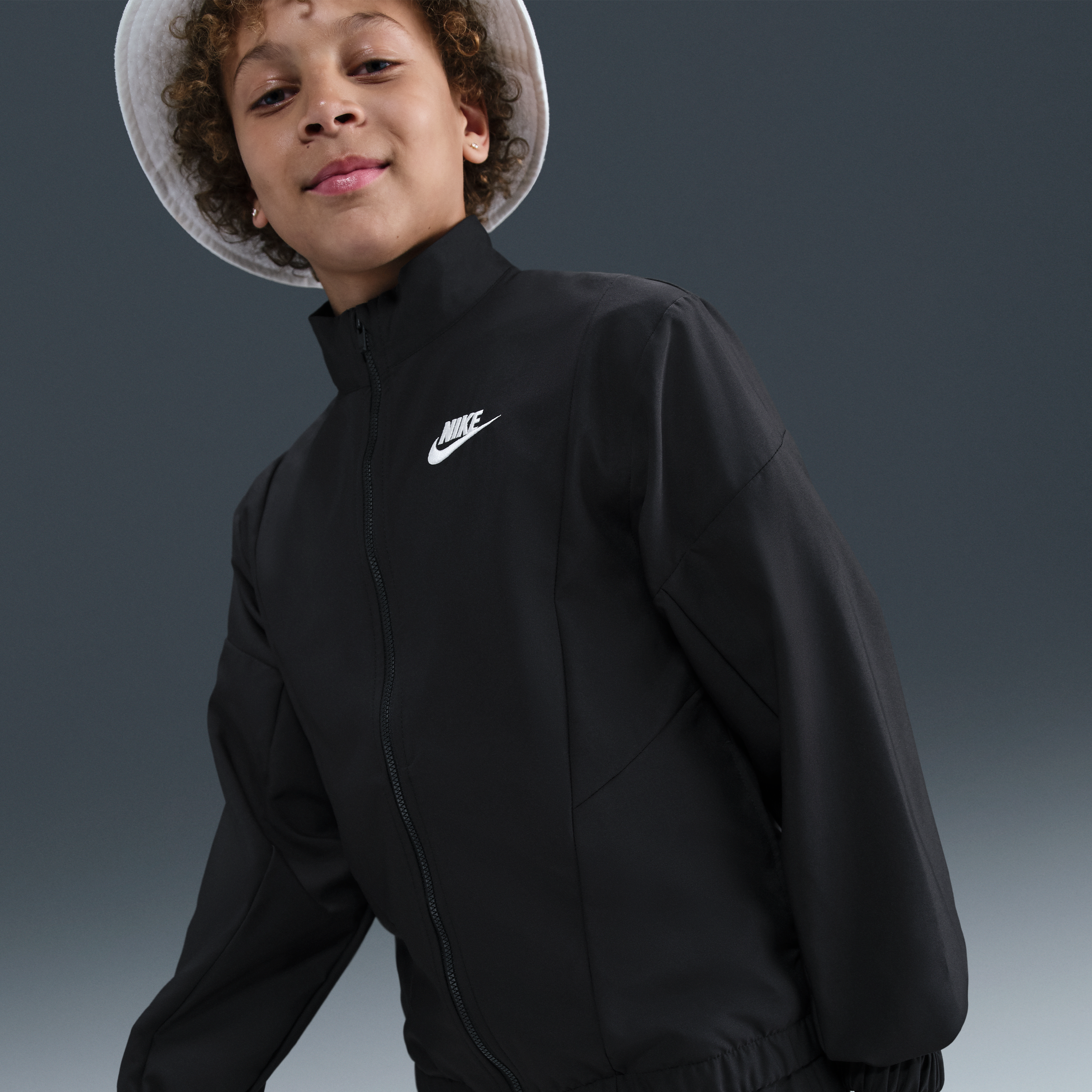 Nike Sportswear Solo Swoosh Men's Woven Tracksuit Jacket